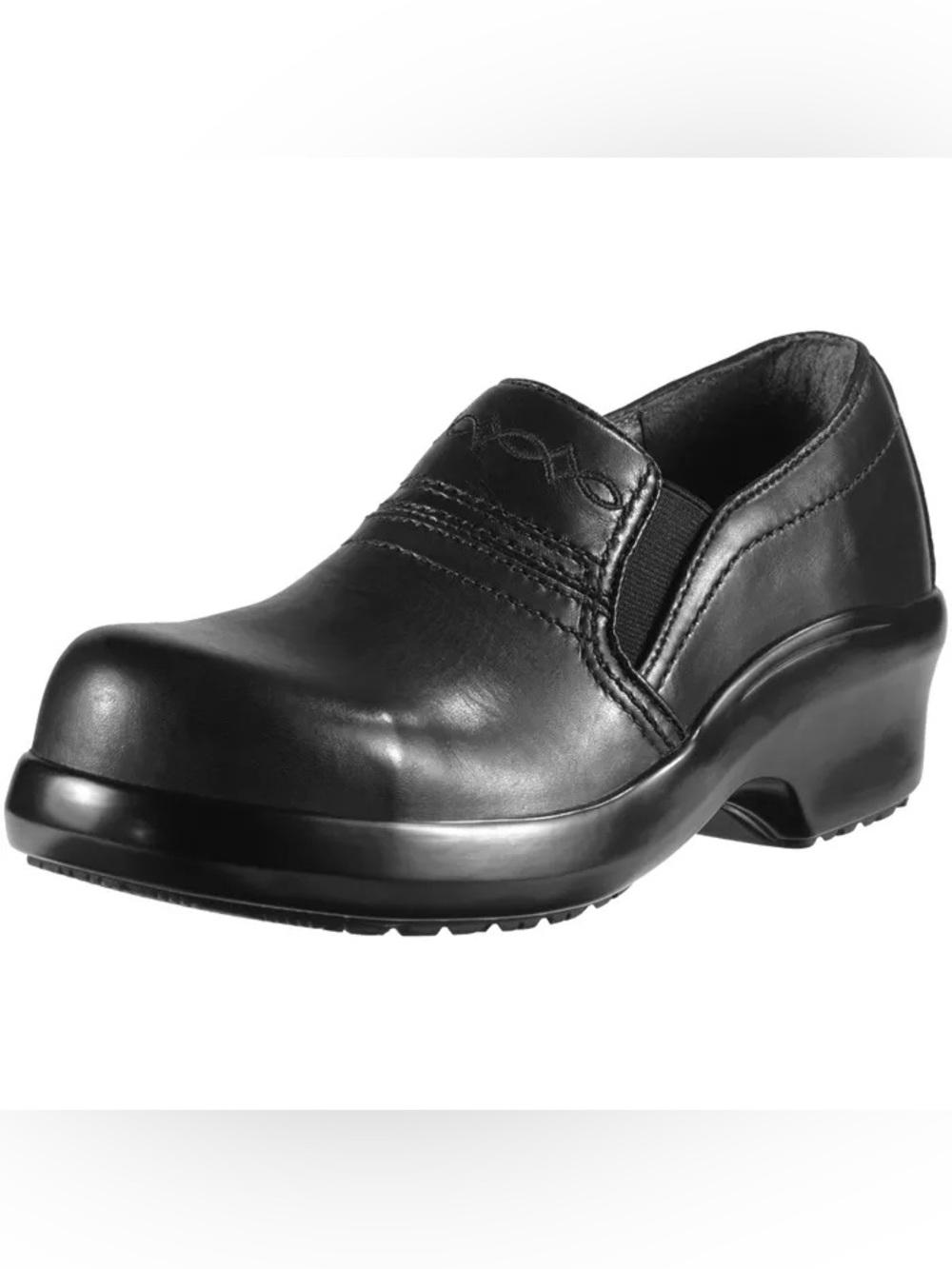 Ariat Black composite toe Leather Slip-On Loafers